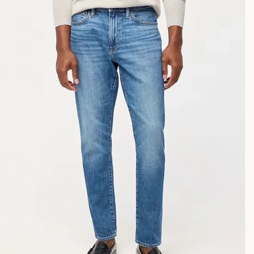 J crew Athletic slim-fit jean blue spruce